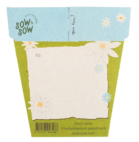 Gift of Seeds Greeting Card - Daisy - Dusty Blend